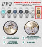 PPF Factory Patek Philippe Nautilus 5711/1R-001 40mm Full Rose Gold Brown Dial - Image 10