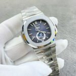 PPF Factory Patek Philippe Nautilus 5726/1A-001 40mm Full Steel White Grey Dial - Image 2