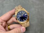 PPF Factory Vacheron Constantin Overseas 4500V-110R-B7051 41mm Full Rose Gold Blue Dial - Image 4