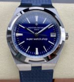 PPF Factory Vacheron Constantin Overseas 4500V/110A-B128 41mm Steel Rubber Strap Blue Dial