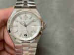 PPF Factory Vacheron Constantin Overseas 47040-B01A-9093 42mm Full Steel Arabic Numerals Silver Dial