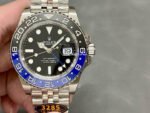 QF Factory Rolex Batman GMT-Master II 126710BLNR-0002 40mm Full 904L Black Dial Jubilee