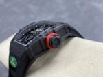 R7 Factory Richard Mille RM35-02 44.5mm Carbon Fiber Black Rubber Strap Skeletonized Dial - Image 6