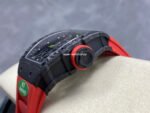 R7 Factory Richard Mille RM35-02 44.5mm Carbon Fiber Red Rubber Strap Skeletonized Dial - Image 6