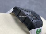 R7 Factory Richard Mille RM35-02 44.5mm Carbon Fiber White Rubber Strap Skeletonized Dial - Image 5