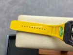 R7 Factory Richard Mille RM35-02 44.5mm Carbon Fiber Yellow Rubber Strap Skeletonized Dial - Image 9