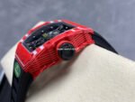 R7 Factory Richard Mille RM35-02 44.5mm Red Carbon Fiber Black Rubber Strap Skeletonized Dial - Image 6
