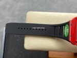 R7 Factory Richard Mille RM35-02 44.5mm Red Carbon Fiber Black Rubber Strap Skeletonized Dial - Image 9