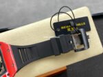 R7 Factory Richard Mille RM35-02 44.5mm Red Carbon Fiber Black Rubber Strap Skeletonized Dial - Image 8