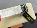 R7 Factory Richard Mille RM35-02 44.5mm Red Carbon Fiber White Rubber Strap Skeletonized Dial - Image 9