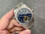 R8 Factory Audemars Piguet Royal Oak Tourbillon 26510ST.OO.1220ST.01 41mm Full Steel Blue Dial - Image 4