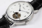 R8 Factory Breguet Tourbillon 5367PT299WU 42mm Steel Leather Strap White Dial - Image 5