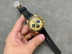 RM Factory Omega Speedmaster Professional Moonwatch 310.62.42.50.99.001 Gold Rubber Strap Gold Dial - Image 4