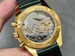 RM Factory Omega Speedmaster Professional Moonwatch 310.63.42.50.02.001 Gold Rubber Strap Green Dial - Image 7