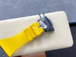 RM Factory Richard Mille RM61-01 42.7mm Carbon Fiber Yellow Rubber Strap Yellow And Green Skeleton Dial - Image 9