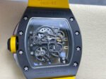 RM Factory Richard Mille RM61-01 42.7mm Carbon Fiber Yellow Rubber Strap Yellow And Green Skeleton Dial - Image 8