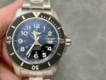 TF Factory Breitling Superocean II 44 A17392D7/BD68/162A 44mm Full Steel Black Arabic numerals Dial