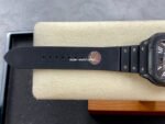 THB Factory Cartier Santos WSSA0039 39.8mm Steel Rubber Strap Roman Numerals Black Dial - Image 9