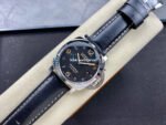 TTF Factory Panerai Luminor Marina 1950 3 Days Automatic PAM01359 Steel Leather Strap Arabic Numerals Black Dial - Image 4