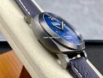 TTF Factory Panerai Luminor Marina PAM 1021 Titanium Textile Strap Arabic Numerals Blue Dial - Image 5