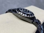 TW Factory Chanel Quartz J12 H1625 33mm Full Black Ceramic Diamond Black Dial - Image 6