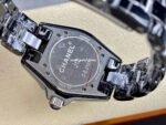TW Factory Chanel Quartz J12 H1625 33mm Full Black Ceramic Diamond Black Dial - Image 8