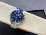 TW Factory IWC Pilot Chronograph IW378004 43mm Arabic Numerals Blue Dial - Image 5