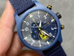 TW Factory IWC Pilot Chronograph Top Gun IW389109 44.5mm Ceramic Blue Rubber Strap Arabic Numerals Blue Dial - Image 2