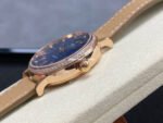 TW Factory IWC Portofino Midsize Automatic Moonphase IW459006 37.1mm Rose Gold Leather Strap Blue Dial - Image 6
