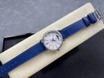 TW Factory IWC Portofino Midsize Automatic Moonphase IW659601 37.1mm Steel Blue Leather Strap White Dial - Image 4