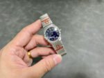 TW Factory Omega Constellation Quartz 131.10.25.60.53.001 27mm Diamond Bezel Full Steel Diamond Gypsophila Blue Dial - Image 5