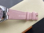 TW Factory Vacheron Constantin women's model 4605V/200A-B971 35mm Steel Leather Strap Pink Dial - Image 8