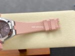 TW Factory Vacheron Constantin women's model 4605V/200A-B971 35mm Steel Rubber Strap Pink Dial - Image 8