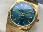 VC+ Factory Vacheron Constantin Historiques 222 37mm Yellow Gold Green Dial - Image 3