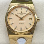 VC+ Factory Vacheron Constantin JUMBO 222 44018 37mm Yellow Gold Gold Dial