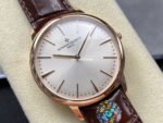 VC + Factory Vacheron Constantin Patrimony 81180000R-9159 Rose Gold Silver Dial - Image 2