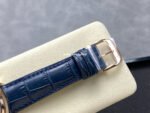 VR Factory Jaeger-LeCoultre Master Ultra Thin Perpetual Q114258J 39mm Rose Gold Leather Strap Blue Dial - Image 8