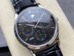 VR Factory Jaeger-LeCoultre Master Ultra Thin Perpetual Q130354J 39mm White gold Leather Strap Grey Dial - Image 2