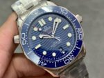 VS Factory Omega Seamaster Diver 300M 210.30.42.20.03.001 42mm Full Steel Blue Dial - Image 2