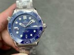 VS Factory Omega Seamaster Diver 300M 210.30.42.20.03.001 42mm Full Steel Blue Dial