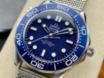 VS Factory Omega Seamaster Diver 300M 210.30.42.20.03.002 42mm Full Steel Strap Blue Dial - Image 3