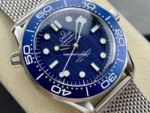 VS Factory Omega Seamaster Diver 300M 210.30.42.20.03.002 42mm Full Steel Strap Blue Dial - Image 2