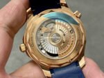 VS Factory Omega Seamaster Diver 300M 210.62.42.20.03.001 Co‑axial Master Chronometer 42mm Rose Gold Rubber Strap Blue Dial - Image 7
