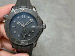 VS Factory Omega Seamaster Diver 300M 210.92.44.20.01.003 43.5mm Ceramic Rubber Strap Black Dial