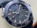 VS Factory Omega Seamaster Planet Ocean 215.32.44.21.01.002 43.5mm Black Rubber Strap Arabic Numerals Grey Dial - Image 2