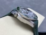 VS Factory Omega Seamaster Planet Ocean 215.32.44.21.06.001 43.5mm Green Rubber Strap Arabic Numerals Grey Dial - Image 5