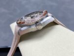 VS Factory Omega Seamaster Planet Ocean 215.32.44.21.09.001 43.5mm Pink Rubber Strap Arabic Numerals Pink Dial - Image 6