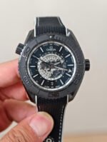 VS Factory Omega Seamaster Planet Ocean 600M Co-Axial Worldtimer 215.92.46.22.01.007 45.5mm Black Dial