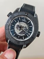 VS Factory Omega Seamaster Planet Ocean 600M Co-Axial Worldtimer 215.92.46.22.01.007 45.5mm Black Dial - Image 3