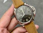 VS Factory Panerai Luminor Due Pam 00904 42mm Steel Leather Strap Grey Dial - Image 2